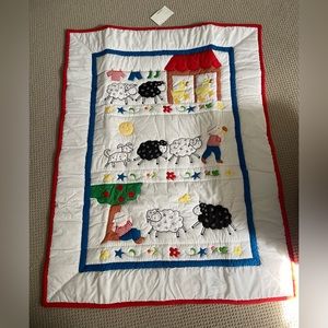 Brand New with Tags House Of Hatten Baby Guilt.  38x48.  Sheep, ducks and dogs.